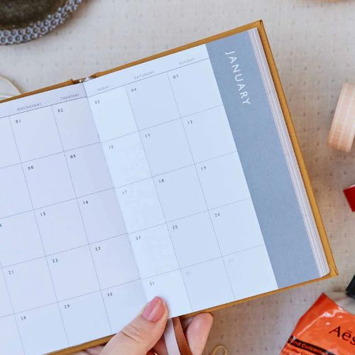Inside the pocket planner month overview