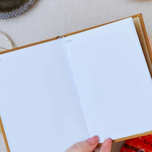 Notes page in the pocket planner