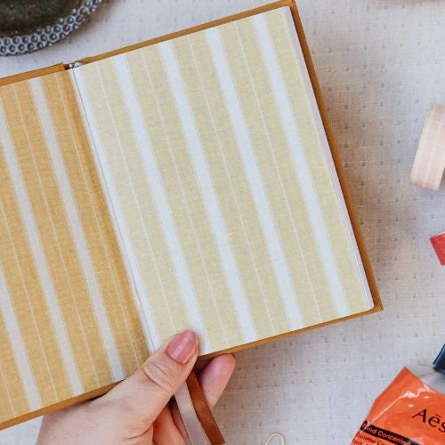 Inside the cover of the pocket planner