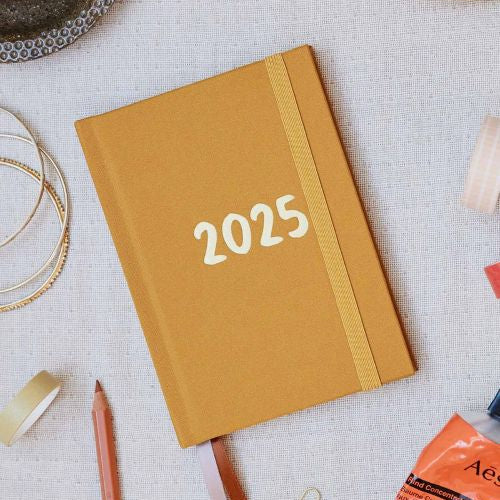2025 Pocket Planner in mustard