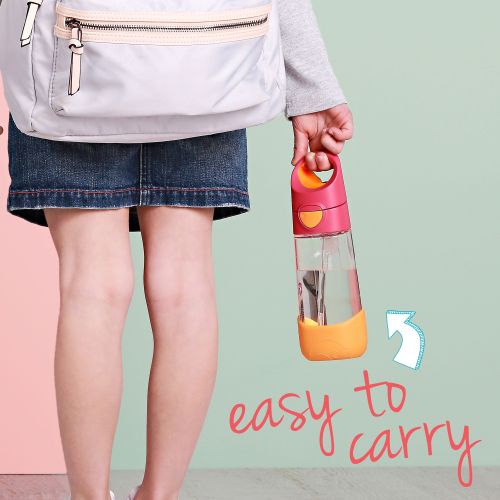 girl carrying drink bottle