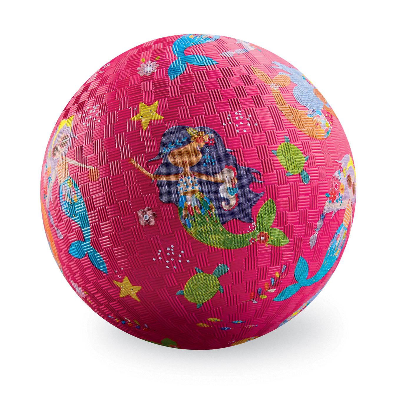 Playground ball 7 inch in a mermaid designs