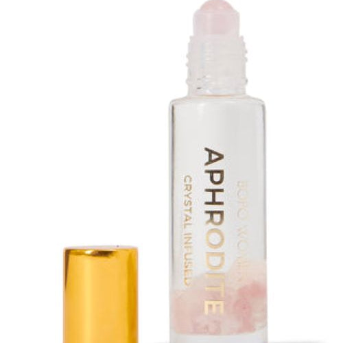 Open aphrodite crystal perfume roller