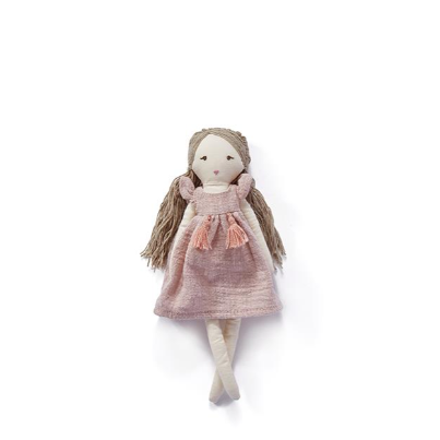 Baby doll daisy in pink dress