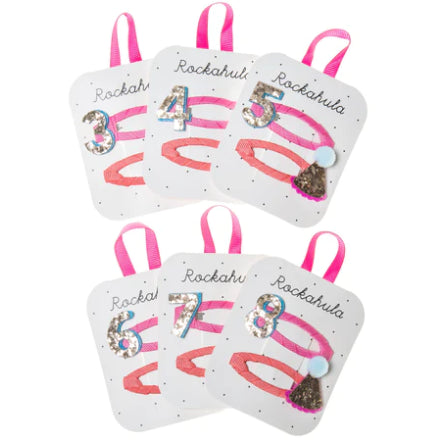 Birthday Hair Clips