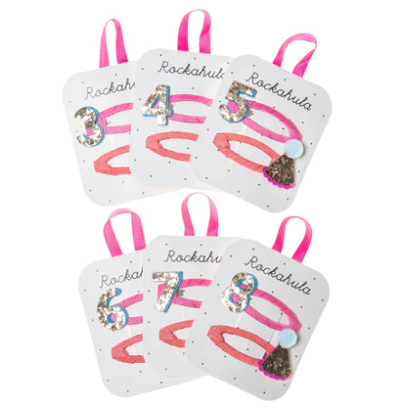 Birthday Hair Clips