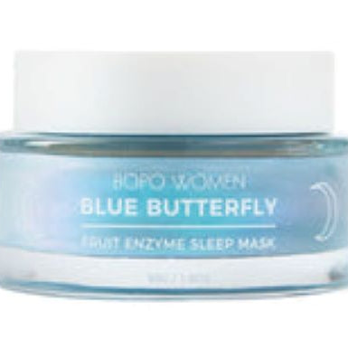 blue butterfly sleep mask