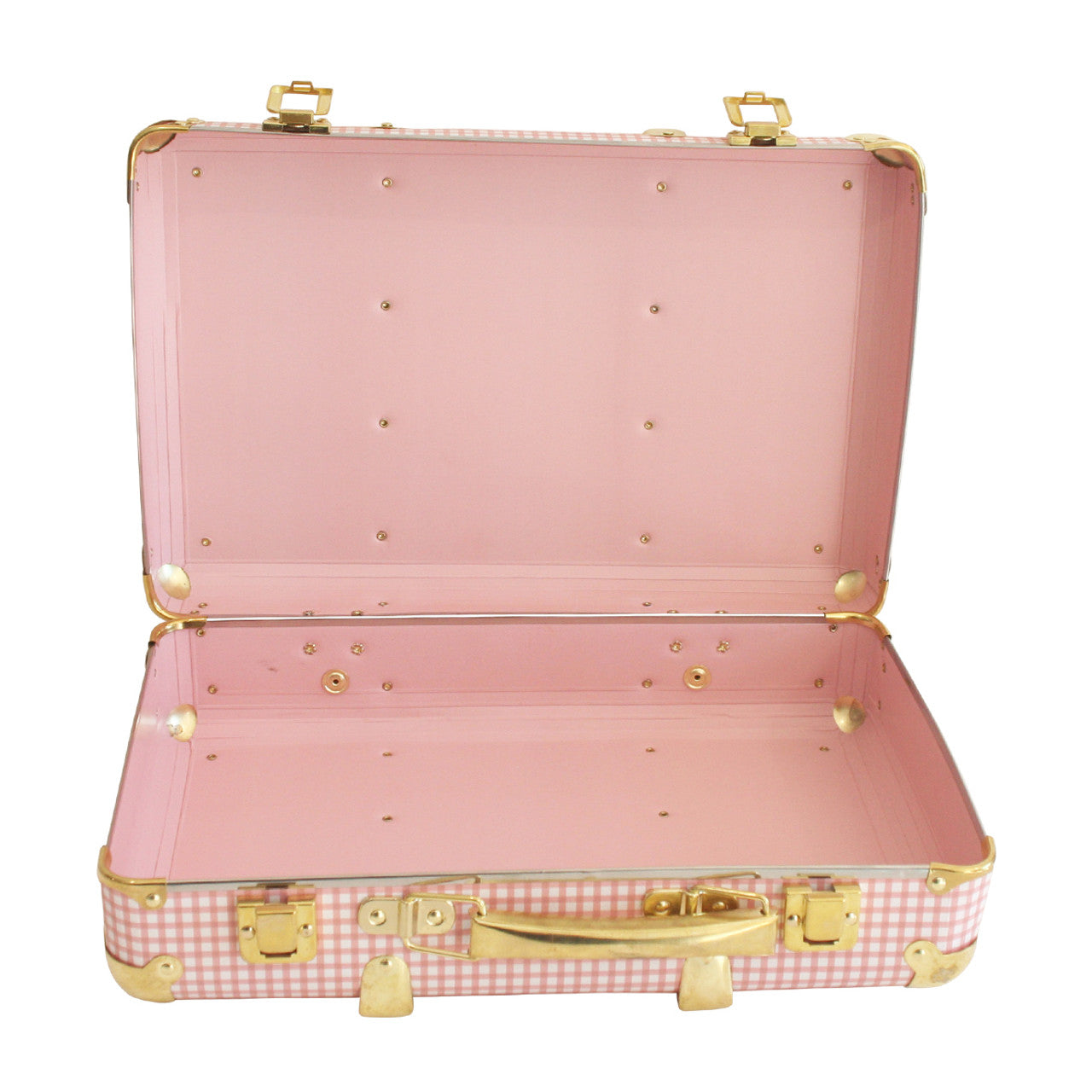 mini vintage case pink gingham alimrose