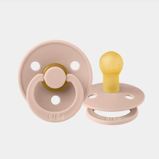 bibs dummie round size 1 blush