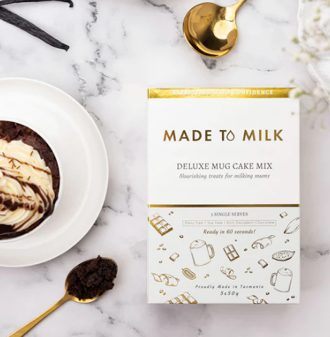 Made to milk deluxe lactation mug cake mix