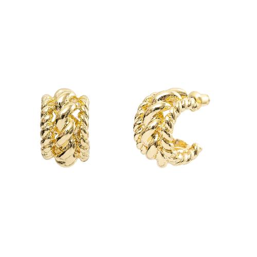 Sundae gold earrings