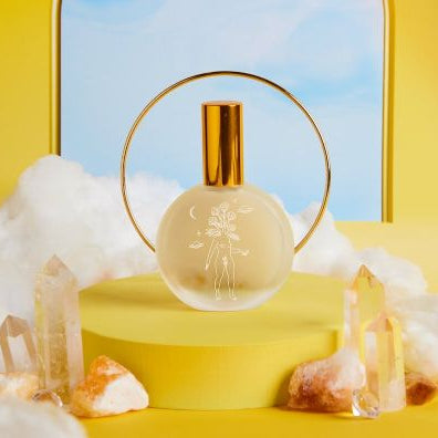 Elevate body mist back of bottle