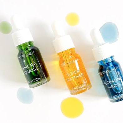 Face oil trio
