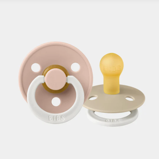 Bibs glow in the dark dummie Blush & vanilla
