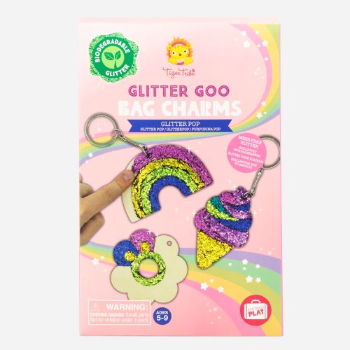Glitter Goo bag charms glitter pop