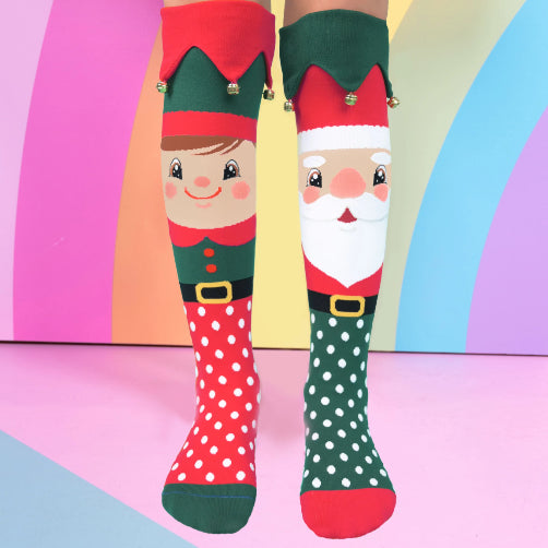 Jingle Bell Socks Age 3-5