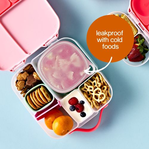 leakproof lunch tub in color berry