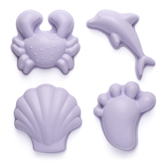 Scrunch footprint mold lavender