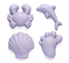 Scrunch footprint mold lavender