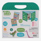 Back of Magna carry dinosaurs