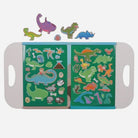 Inside of the magna carry dinosaur
