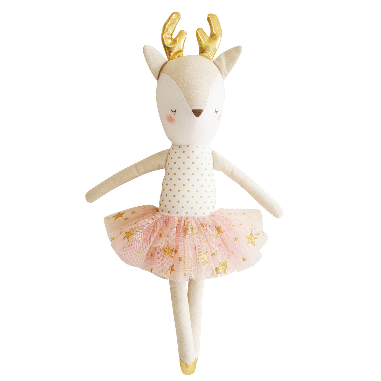 ballerina reindeer 43cm blush star tutu alimrose