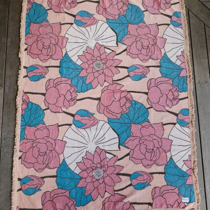 Solsse the label luxury picnic rug/throw Nella