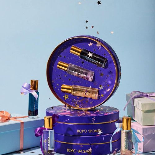 Perfume roller trio gift set