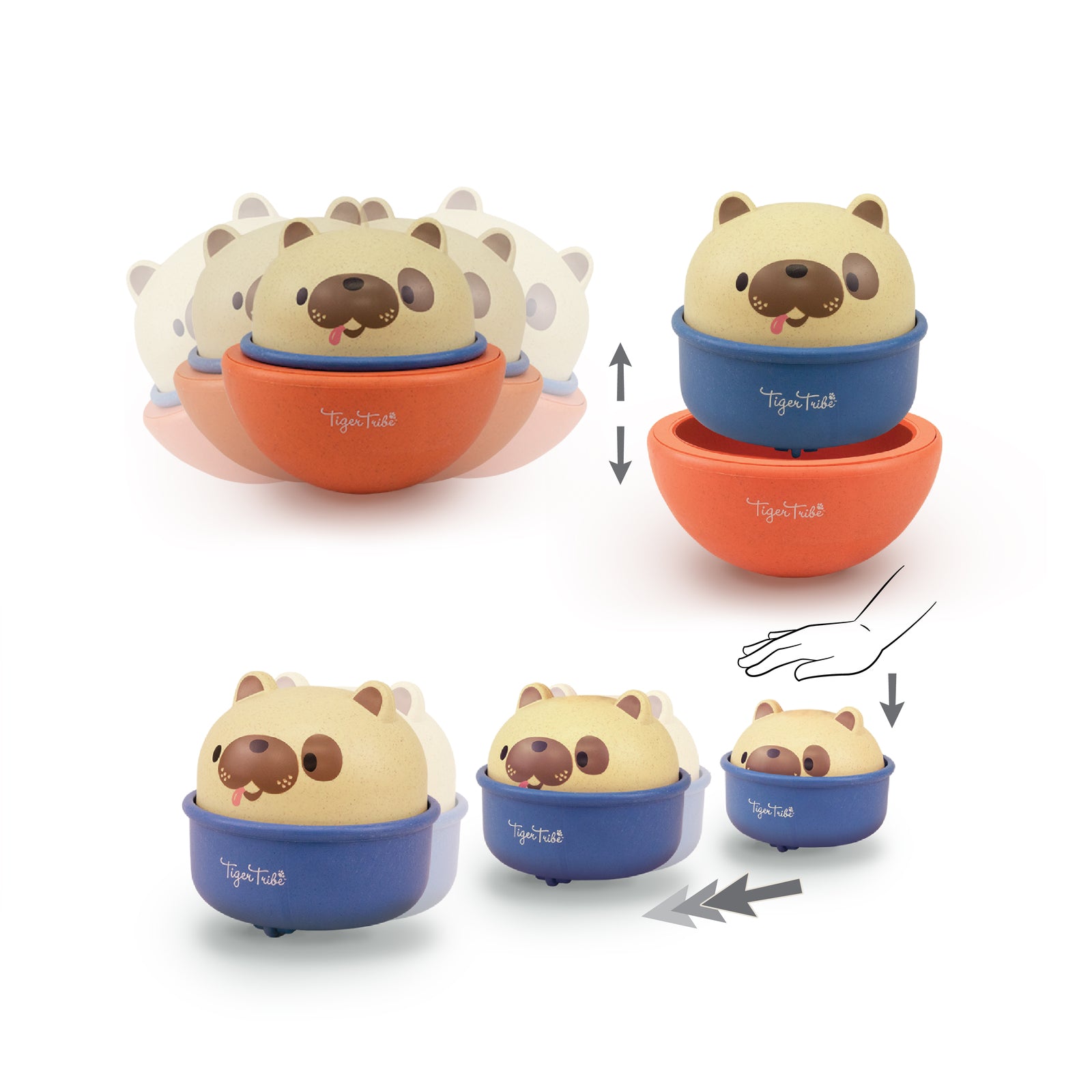 Rocking roller dog directions