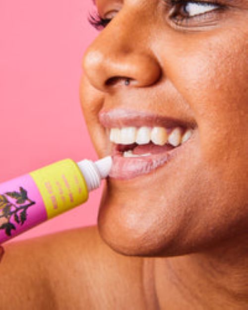 rose fizz lip balm