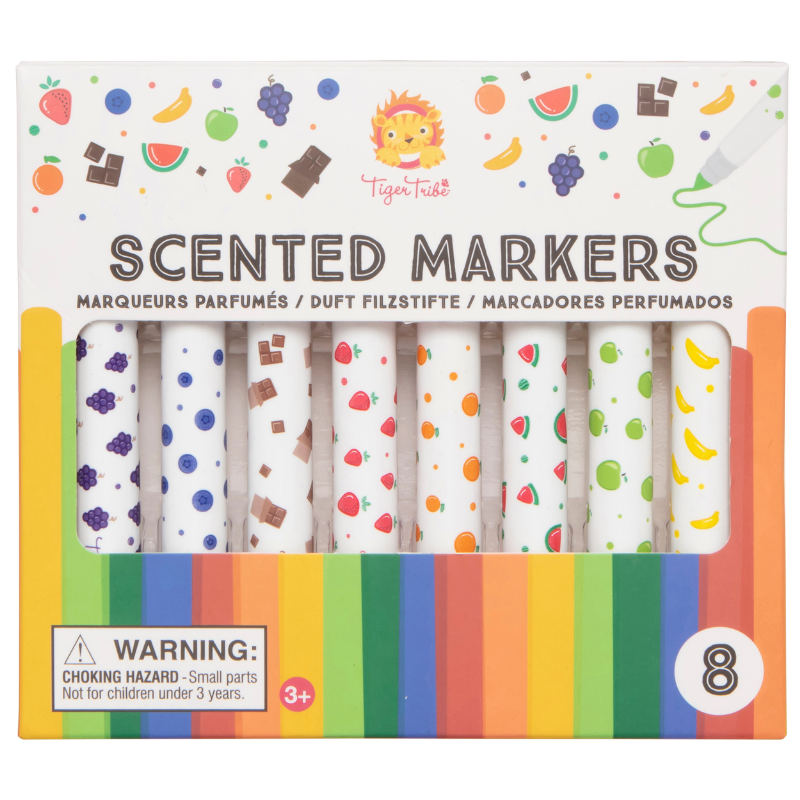Scented markers tiger tribe