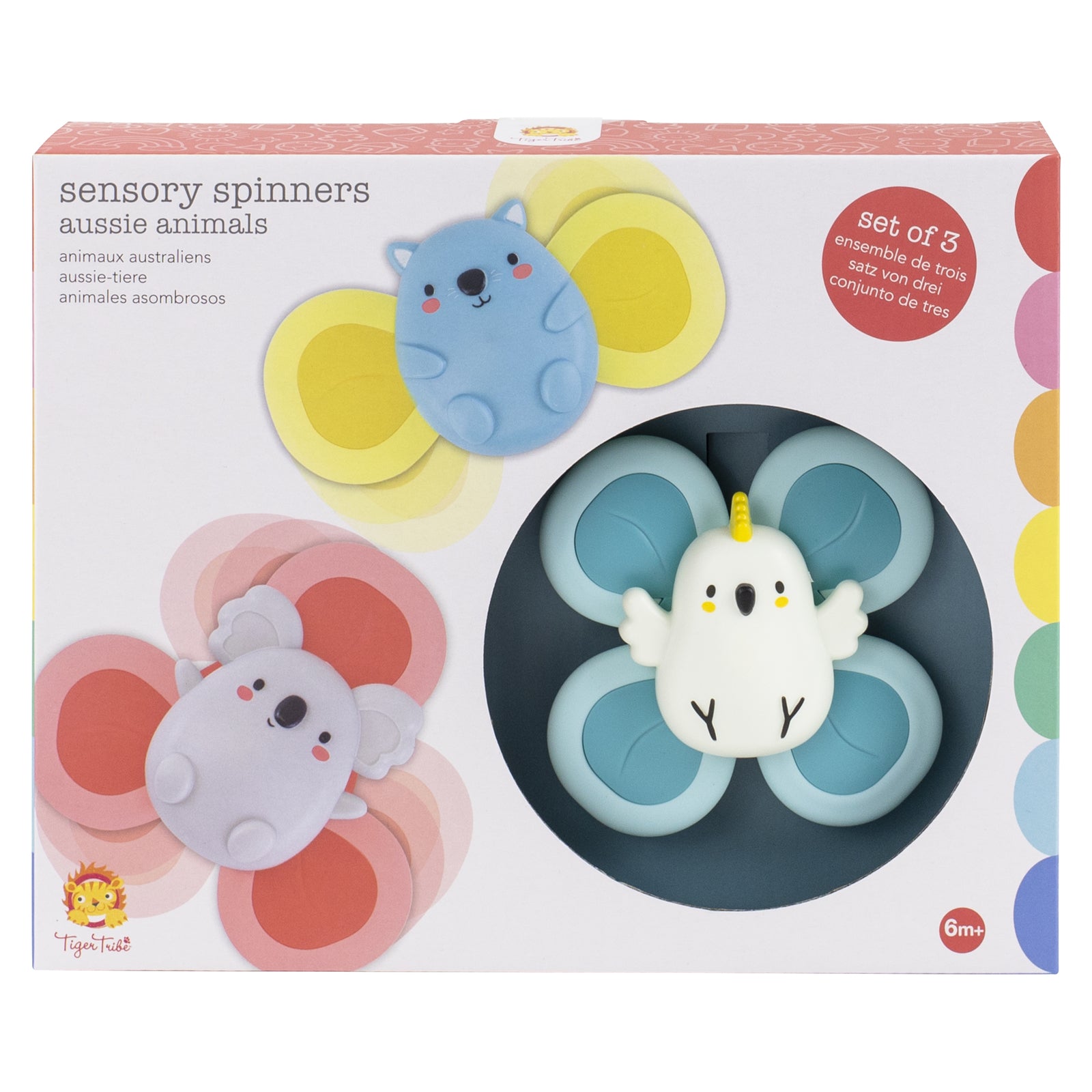 Sensory spinners aussie animals