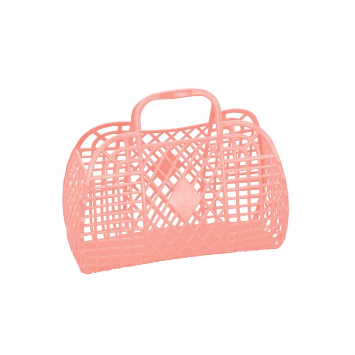 Retro Basket small peach