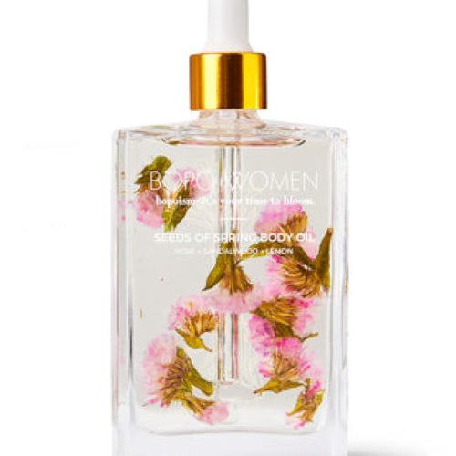 Seeds of spring body oil
