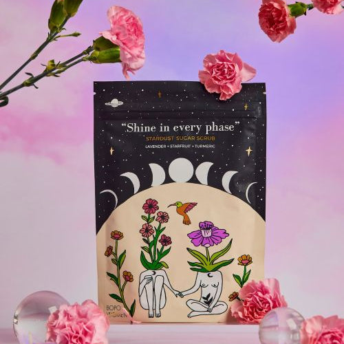 Stardust sugar scrub