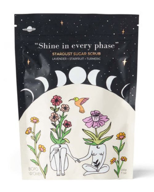 Stardust sugar scrub