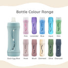 Subo food bottle color range