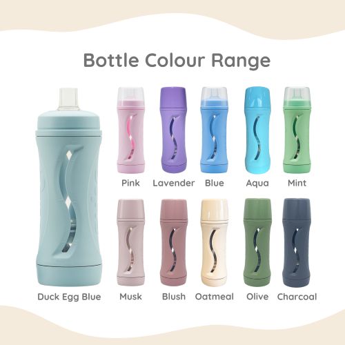 Subo food bottle color range