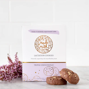 Made to milk triple chocoholic lactation cookies