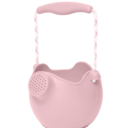 Scrunch watering can dusty rose