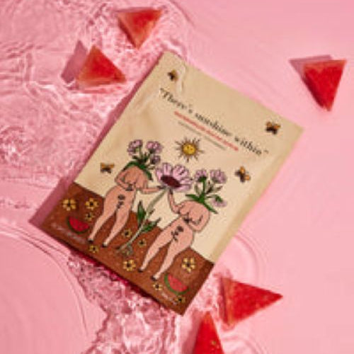 Watermelon sugar scrub