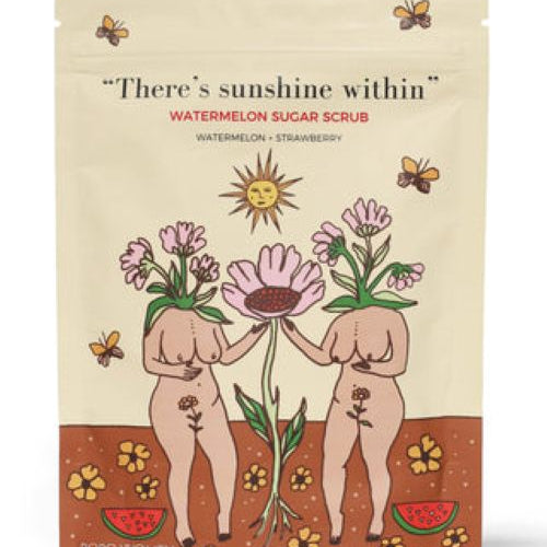 Watermelon sugar scrub