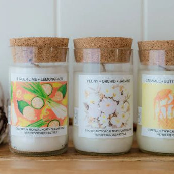 Beer Bottle Candles Unwined Candle Co