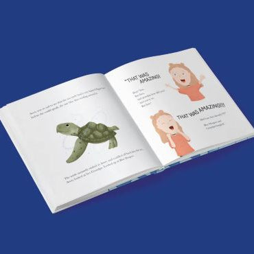 Blue Dragon Book inside