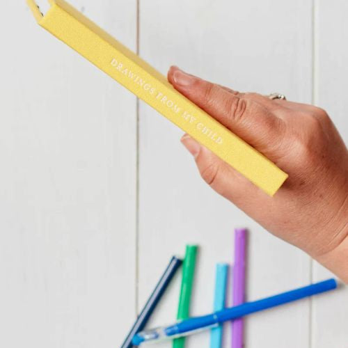 The spine of the drawings from my child book