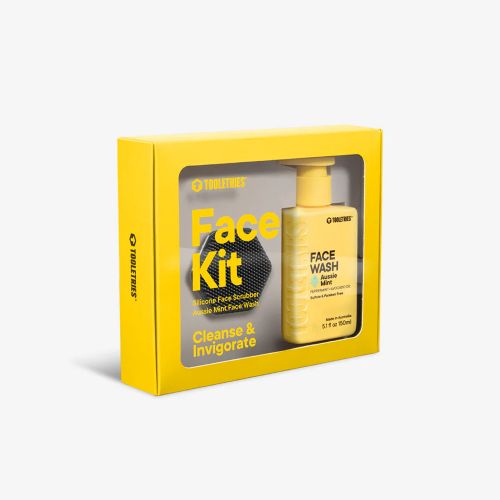 Tooletries face kit. face wash and srcuber