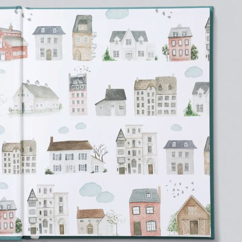 Inside cover of the our family journal