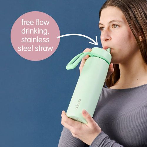 free flowing drinking stainless steel straw