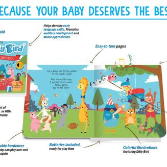 Key points of happy birthday board book