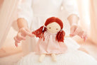 mini matilda doll pink dress 24cm alimrose